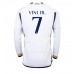 Billige Real Madrid Vinicius Junior #7 Hjemmebane Fodboldtrøjer 2023-24 Langærmet